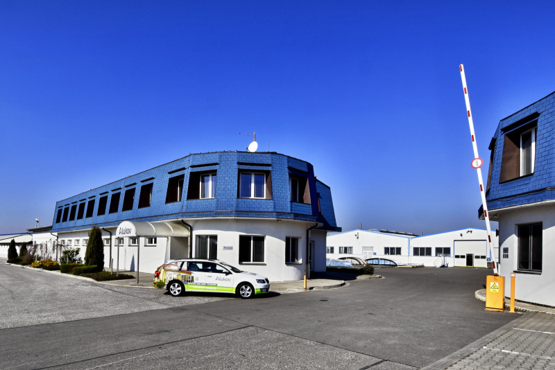 About company - company headquarters in Orel near Chrudim